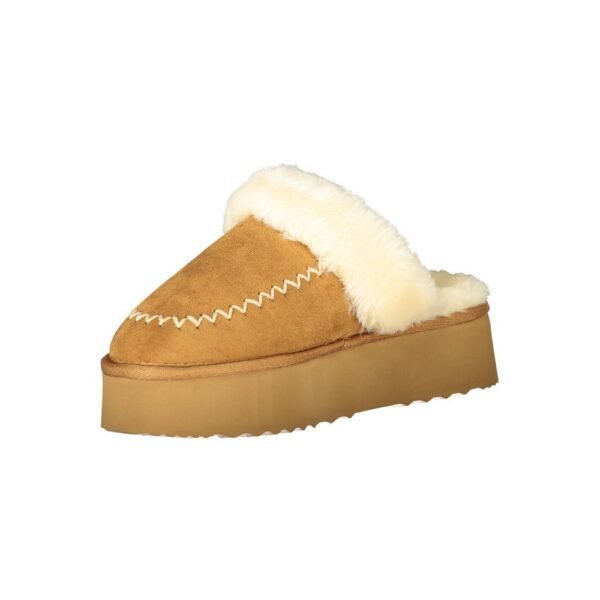 Laura Biagiotti Brown Polyester Women Sandal - Image 3