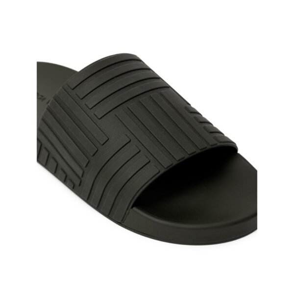 Bottega Veneta Black Cotton Sandal - Image 4