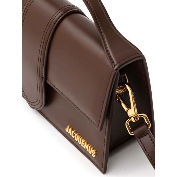 Jacquemus Brown Leather Handbag - Image 3