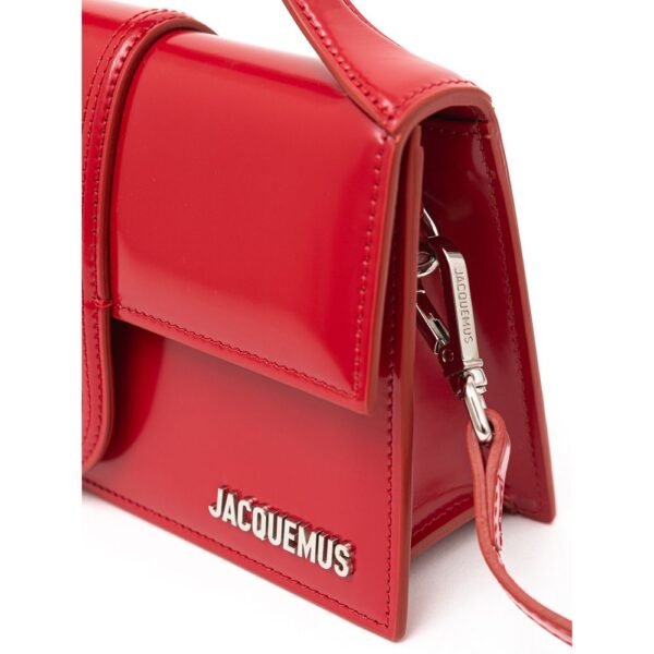 Jacquemus Red Leather Shoulder Bag - Image 3