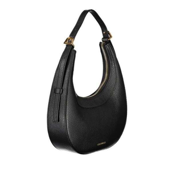 Coccinelle Black Leather Handbag - Image 3