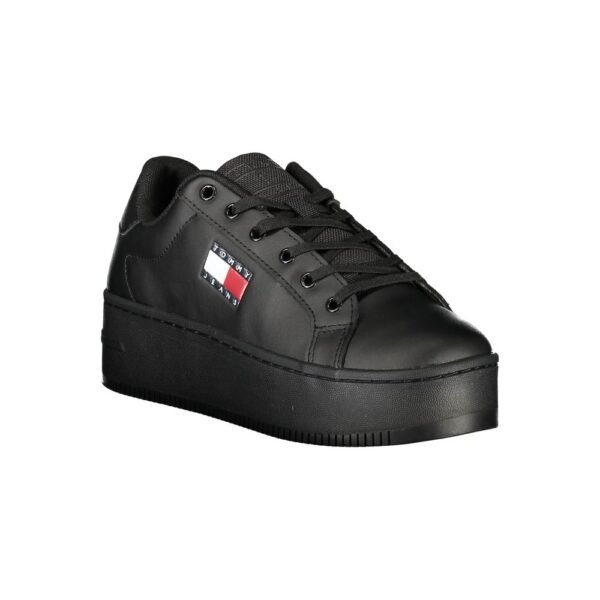 Tommy Hilfiger Black Polyethylene Women Sneaker - Image 2