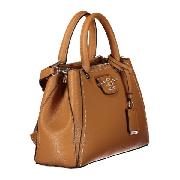Guess Jeans Brown Polyethylene Women Handbag - Image 3
