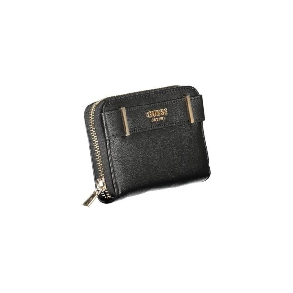 Guess Jeans Black Polyethylene Women Wallet - Image 3