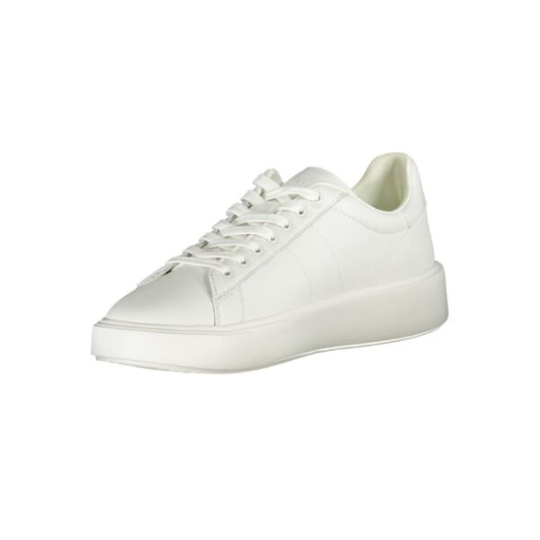 Blauer White Leather Men Sneaker - Image 3